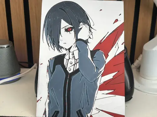 Touka Kirishima Tokyo Ghoul Hueforge