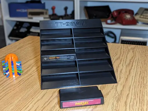 TI-99 4A Cartridge Stand