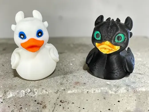 toothless and light fury duck