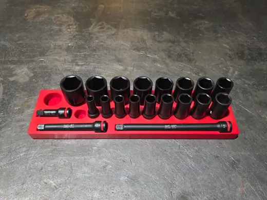 Milwaukee 1/2" Impact Socket Gridfinity Tray