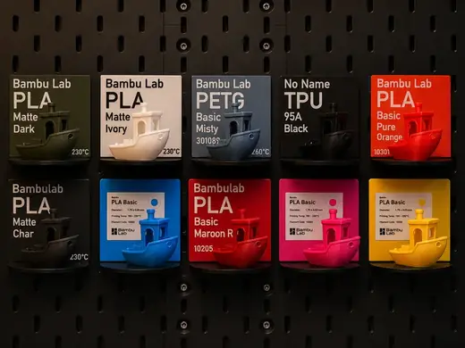 Benchy Filament Display Holder for IKEA SKÅDIS