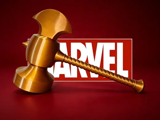 MARVEL漫威 马面雷神 1:1 风暴战锤