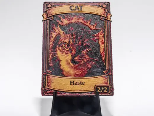 Cat Token – Haste 2/2 Magic the Gathering
