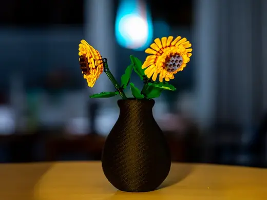 Vase für Legoblume - Sonnenblumen 40524