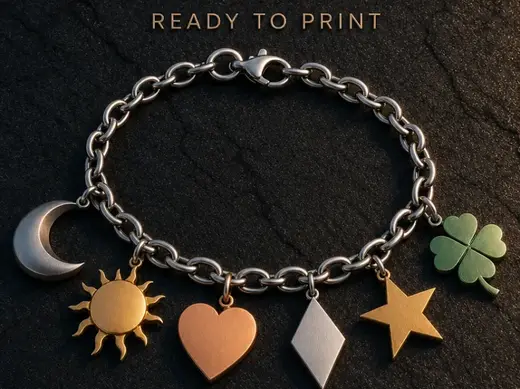 Pulsera lucky charms , amuletos de la suerte