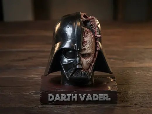 Epic Battle-Damaged Darth Vader Bust Star Wars