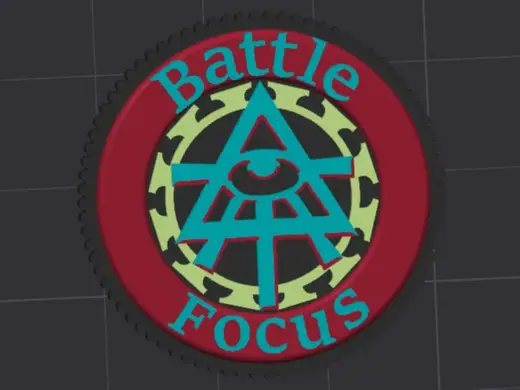 Aeldari Battle Focus Token