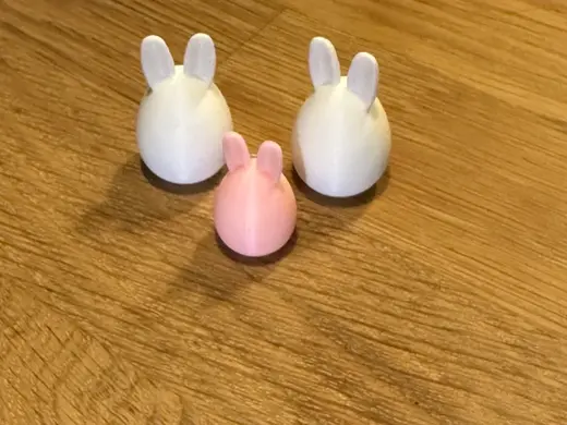 Cute Easter Egg miniature minimalistic smooth