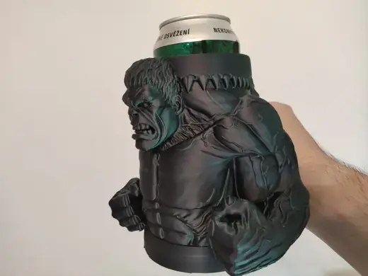 Hulk - Can Holder / Beer mug