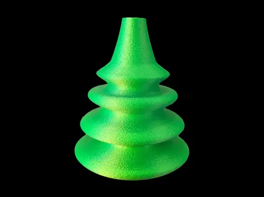 Vase X-Mas tree