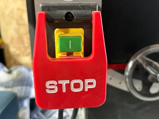Laguna Table Saw Safety (STOP) Padle Hinge Bracket