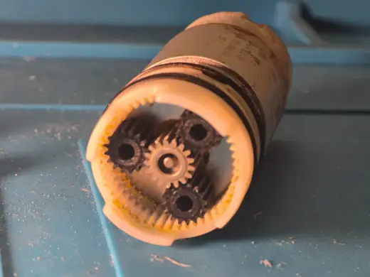 Dyson V10. Engranaje planetario