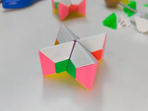 2x2x1x1 physical 4D Rubik's cube