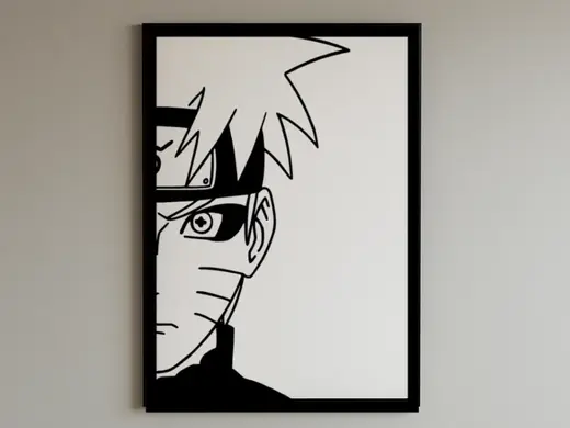 Naruto Uzumaki Wall Art