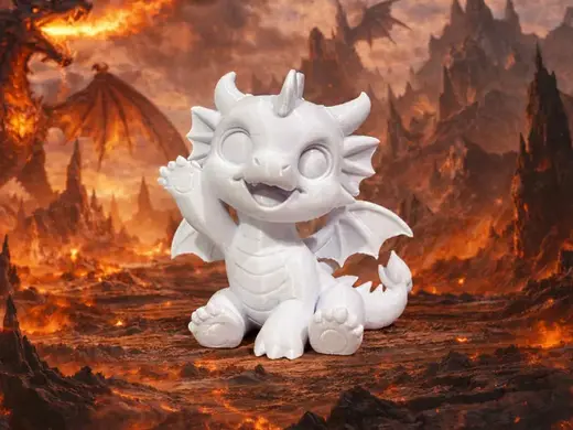 Little Cute Dragon - Figurine 2