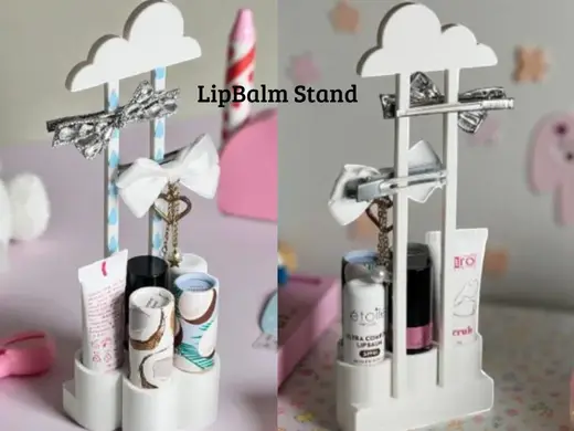 Cloud Lip Balm Stand Hair Clip Organizer – Cute