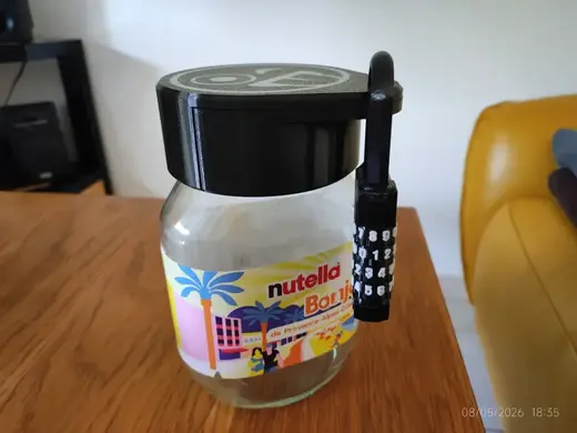 Antivol bocal Nutella