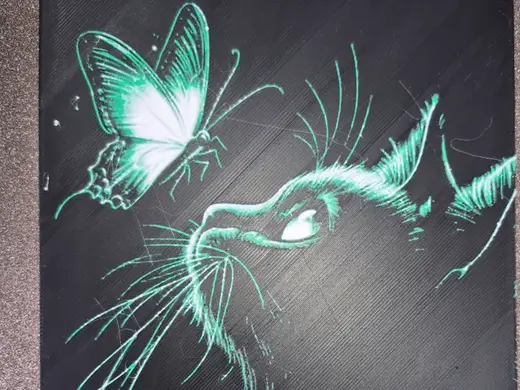 Mystic Cat & Butterfly