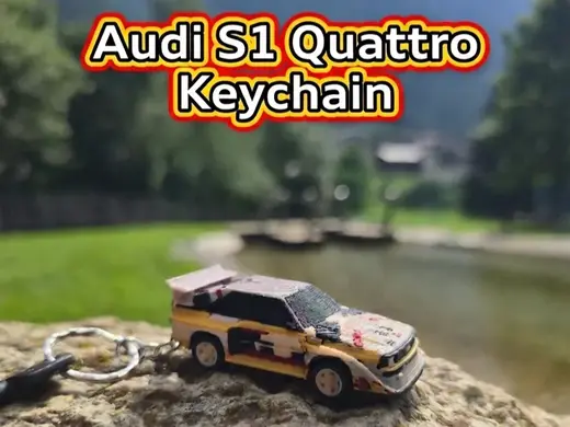 Audi S1 Quattro Keychain (PIP WW)