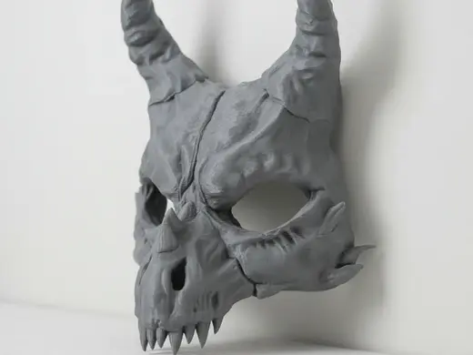 Dragon's Fury Wearable Mask