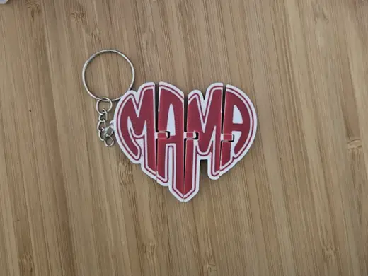 llavero FLEXI de palabra MAMA para dia de madre