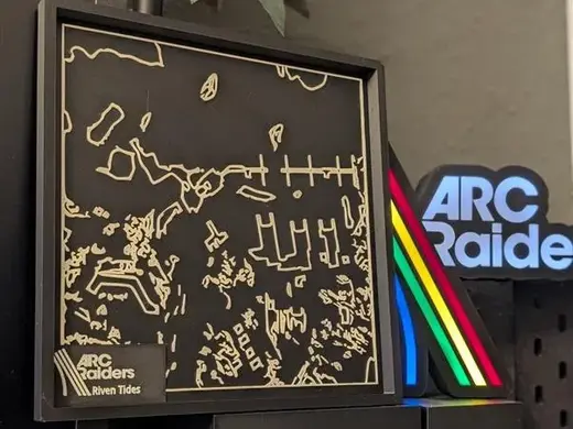 Arc Raiders Map Fan Art - Riven Tides