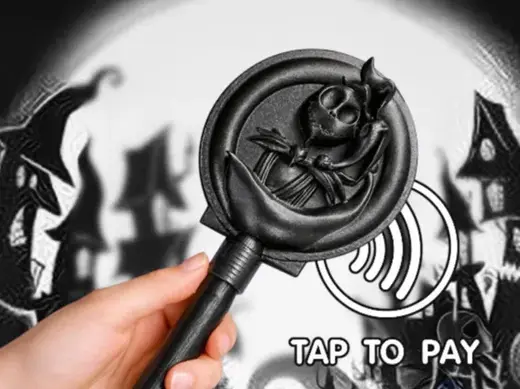 Nightmare Before Christmas tap to pay Wand