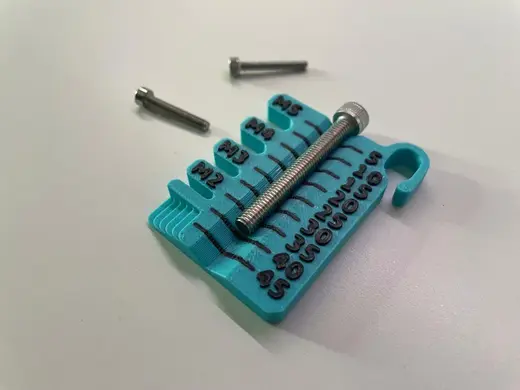 Screw Gauge - Compact - 50mm M2 to M5