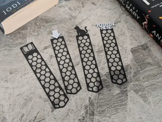 Bookmark - Collection of 4 designs