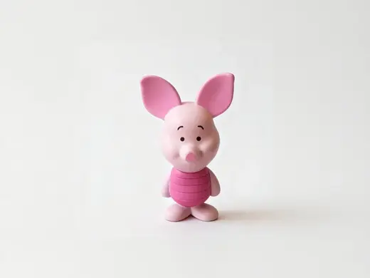 可爱小猪-Piglet皮杰猪跳跳虎手办儿童玩具