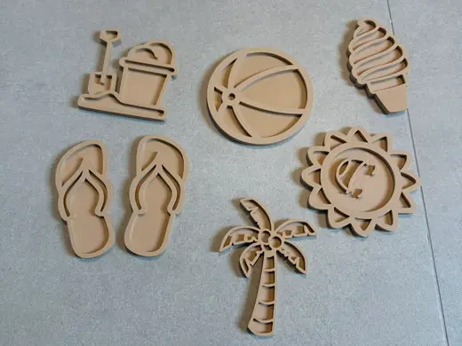 Sensory Fill Molds – Summer