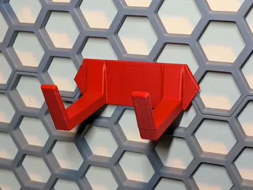 EZ-Lock Double Hook For Honeycomb Storage Wall
