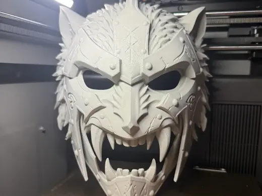 Fenrirs Wrath Norse Inspired Mask
