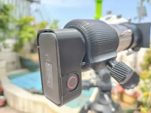 DJI nano运动相机天文望远镜目镜支架外壳