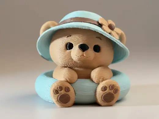 Benny's Summer Bloom – Cozy Teddy Collection