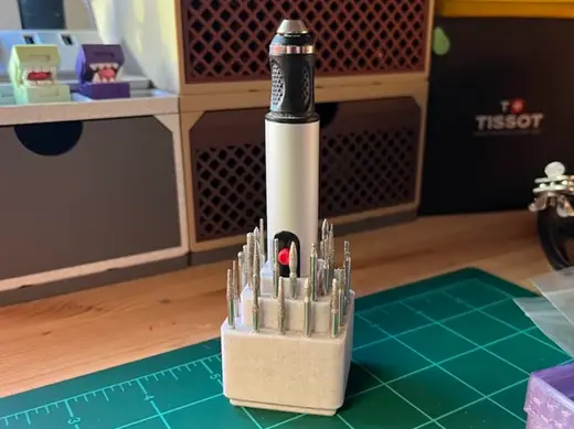 Mini Engraving Pen Bit Holder (Gridfinity)
