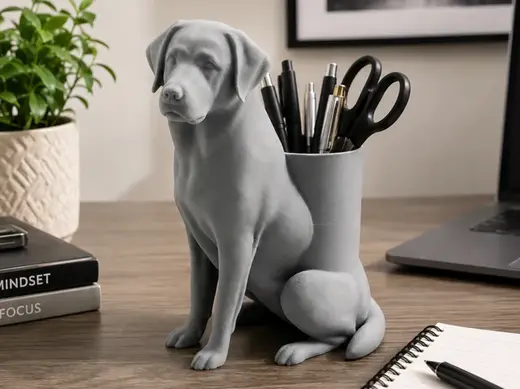 Labrador Retriever Pen Holder