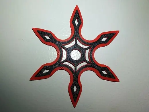 NINJA STAR - MULTI COLOR NO AMS