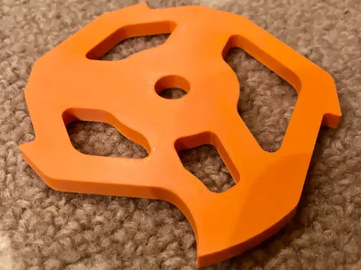 Talon Asym Combat Robot Spinner Design (5")