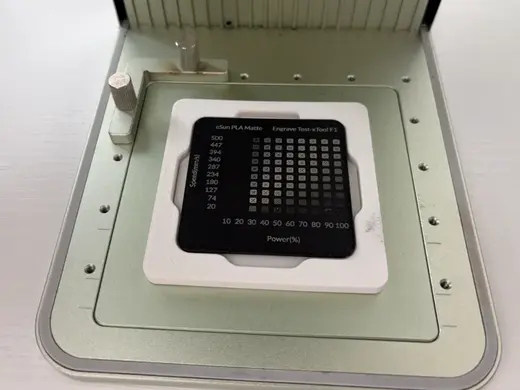 XTool F1 Laser Material Test System