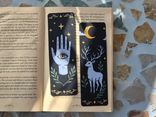 Fantasy Bookmark Gothic Nature