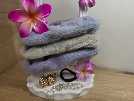 Minimalist Arch Claw Clip & Jewelry Organizer