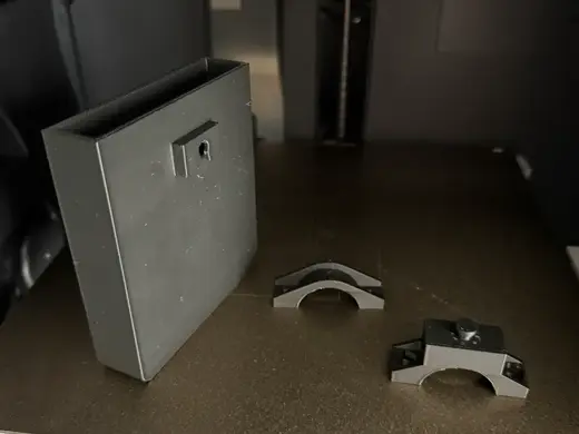 Phone Pouch with Bar Clamp