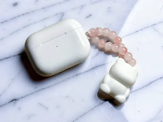 Minimalist Teddy Bear Charm