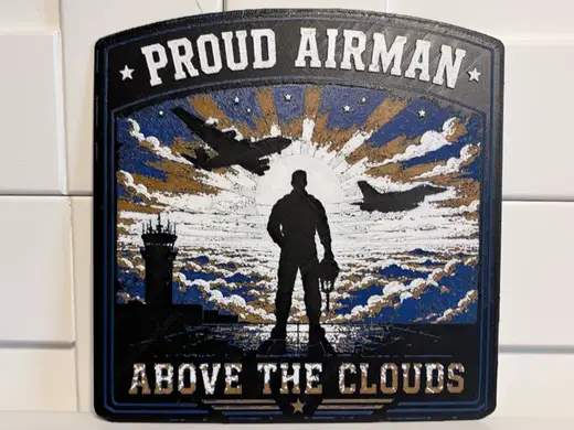 Proud Airman – Above the Clouds