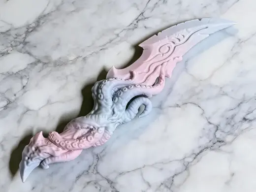 Kraken Tentacle Color-Changing Spirit Eater Dagger