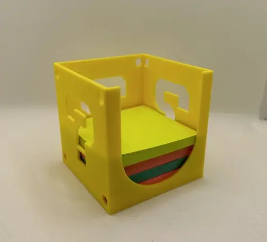 MARIO BLOCK POST-IT 3'' HOLDER