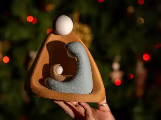 Minimal Nativity - Christmas Decor