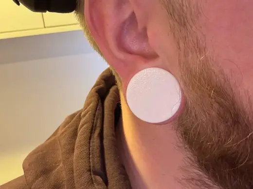 Single Flare Ear gauges 6-50mm Solid