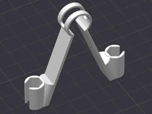 Tweezers for hexagonal multimeter probes